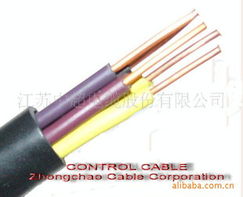 江苏中超电缆股份控制电缆与电线产品全览